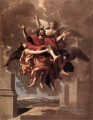 Die Ekstase von St Paul klassische Maler Nicolas Poussin